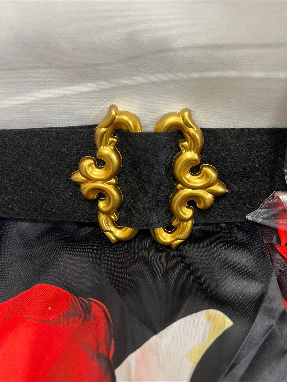 Kids Black and Red Pirate Costume Set - Skull Theme